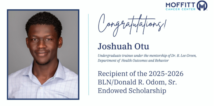Congratulations Joshua Otu