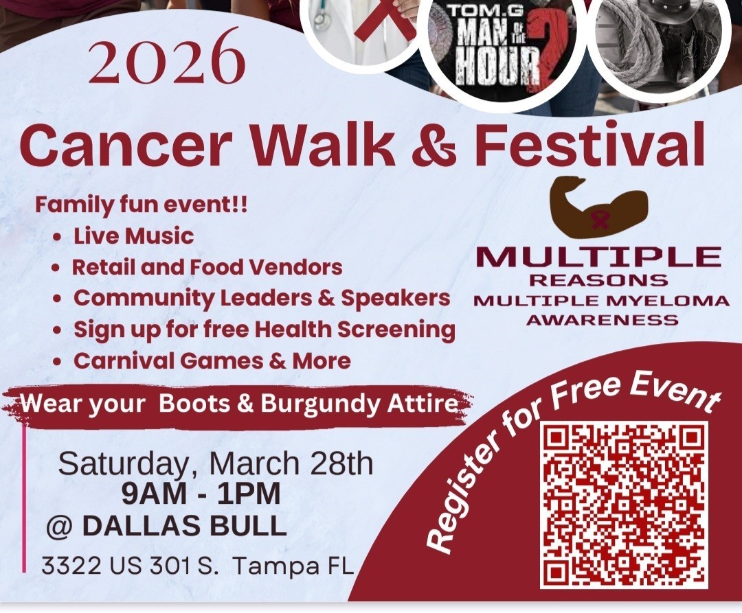 March With Multiple Reasons Cancer Walk